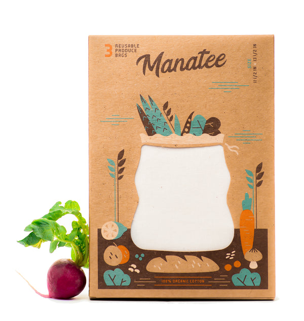 Reusable Produce Bags - 3 Pack